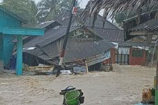 Banjir Melanda Pulau Bawean Gresik, 2 Warung Roboh, Ratusan Rumah Warga Terendam