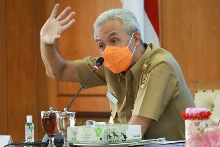 Gubernur Jawa Tengah Ganjar Pranowo. 