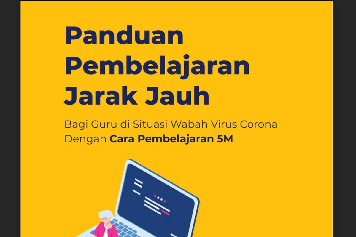 Panduan Pembelajaran Jarak Jauh bagi guru dengan cara Pembelajaran 5M