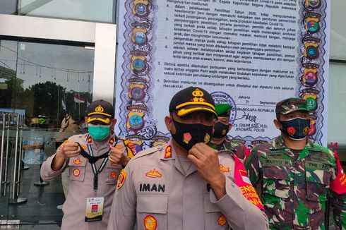 Ratusan Personel TNI-Polri Jaga Lokasi Pengundian Nomor Urut Paslon Pilkada Tangsel