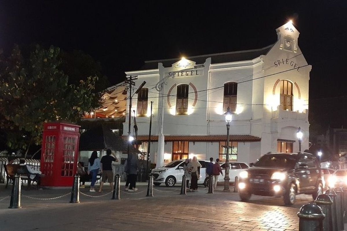 The Old City areas where centuries-old buildings are located in Semarang in Central Java. 