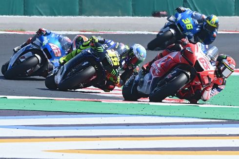 Hasil FP3 MotoGP Emilia Romagna - Meningkat Tajam, Rossi Langsung Lolos ke Q2