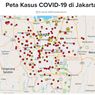 Sebaran 427 Pasien Positif Covid-19 di  Jakarta, Hampir Semua Kelurahan Terinfeksi