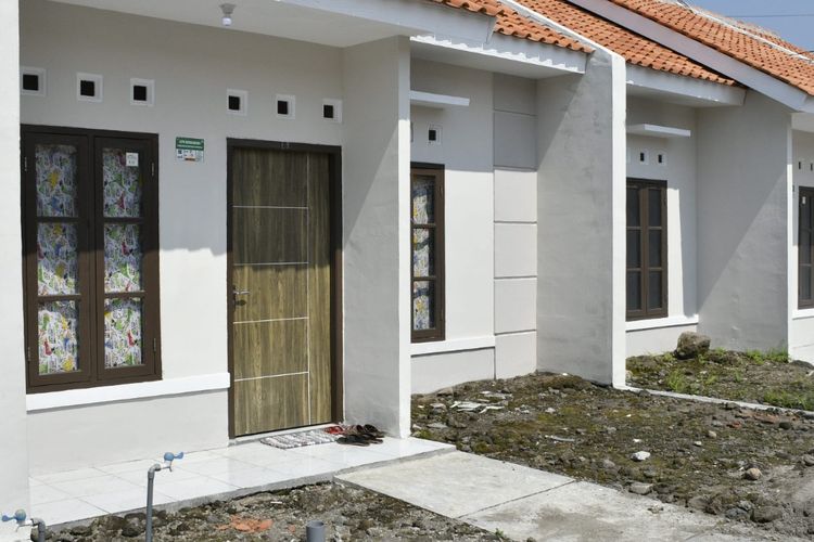 Ilustrasi rumah subsidi yang disalurkan melalui KPR FLPP.