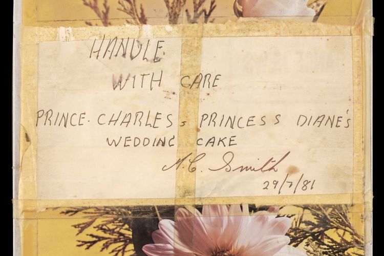 Kue pernikahan Putri Diana dan Pangeran Charles. 