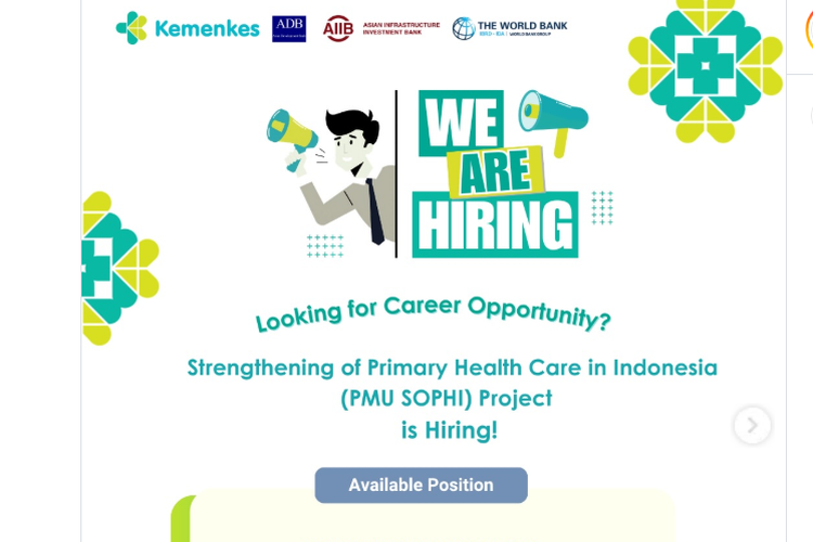 Kemenkes Buka Lowongan Kerja hingga 7 Juli 2026, Cek Persyaratannya