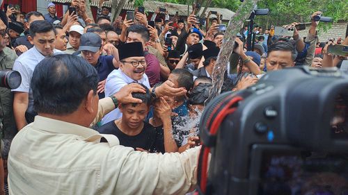 Resmikan 15 Titik Sumber Air di Madura, Prabowo: Tolong Airnya Dihemat, Jangan Dibuang-buang