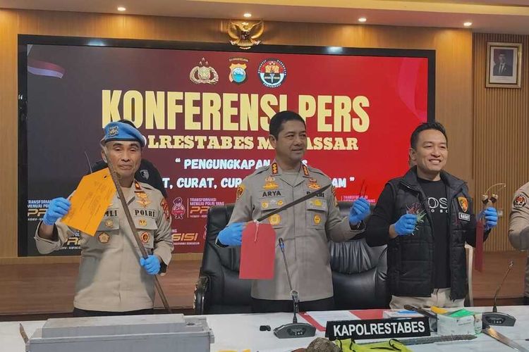 Polisi Tangkap 5 Anggota Geng Motor yang Serang Remaja di Makassar, Motif Dendam