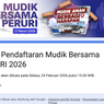 Mudik Gratis Peruri 2026 Dibuka Hari Ini Pukul 15.00 WIB, Ini Link Resmi dan Syaratnya