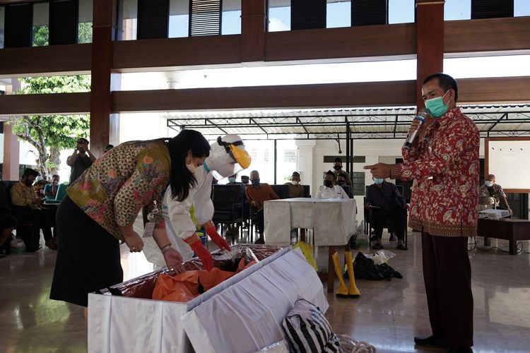 Pelatihan pemulasaraan jenazah digelar Pemkot Salatiga.