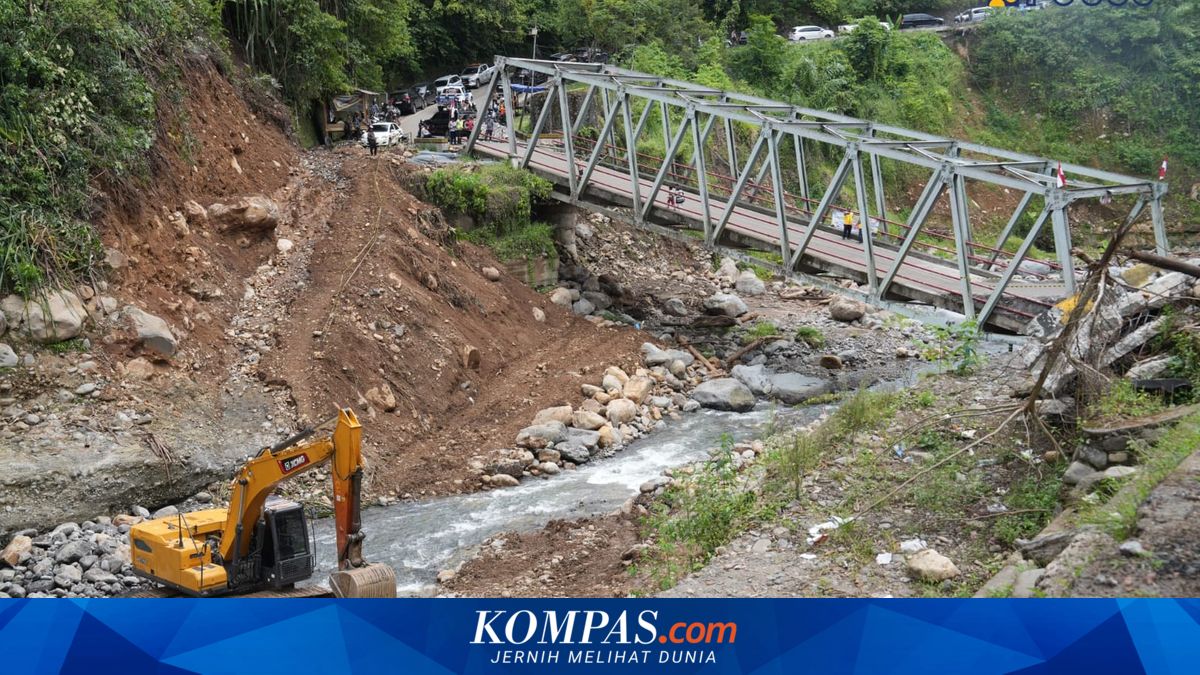 Menteri PU Wanti-wanti, Gerusan Sungai Ancam Jembatan Enang-Enang