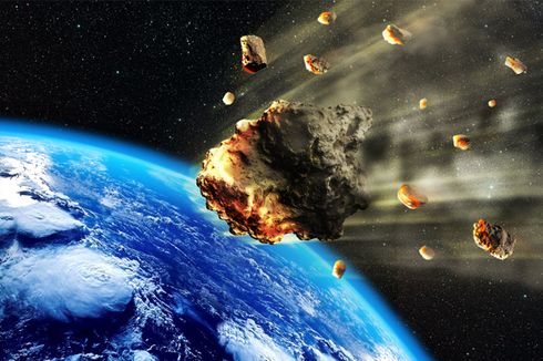 Asteroid Sebesar Lapangan Sepak Bola yang 