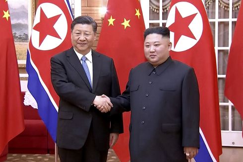 Presiden Xi Beri Ucapan Selamat ke Kim Jong Un atas 72 Tahun Berdirinya Korea Utara