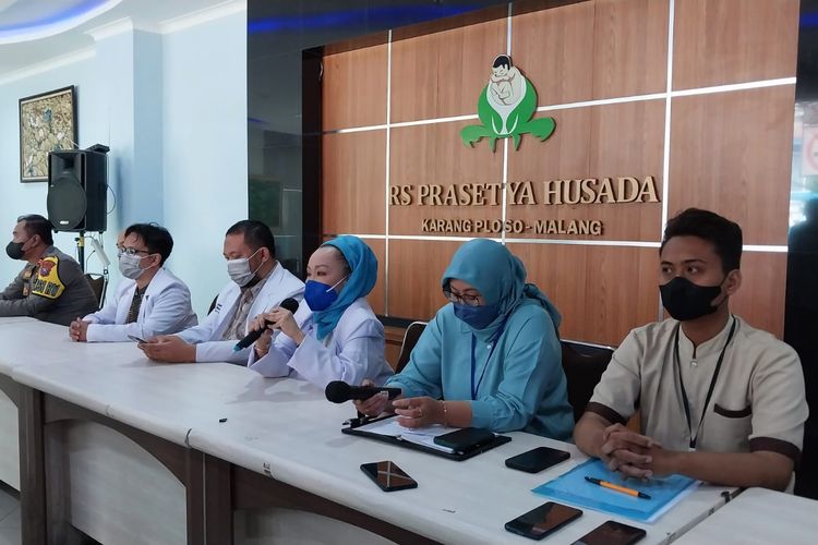 Konferensi Pers Rumah Sakit Prasetya Husada atas tudingan malpraktek atas tewasnya pasien anak.