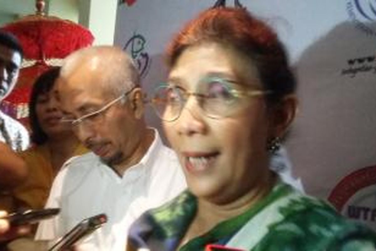 Mentri KKP Susi Pudjiastuti 