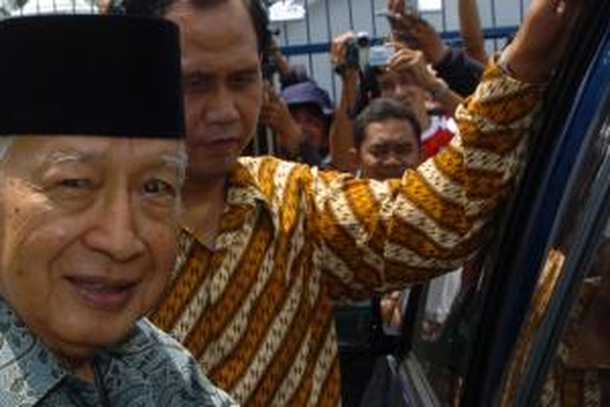 Mantan Presiden Soeharto.