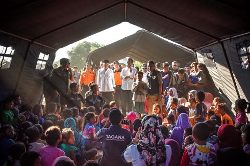 Presiden Beri 5 Arahan Usai Temui Pengungsi Gempa Lombok