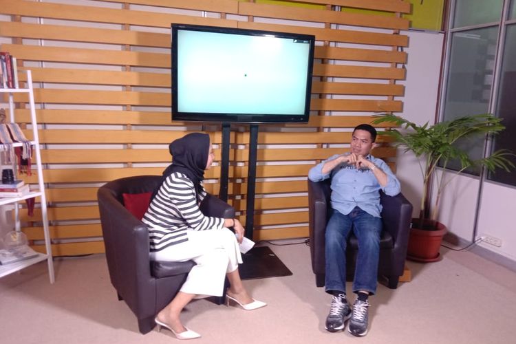 Wali Kota Samarinda Andi Harun saat berkunjung ke Kantor Kompas.com Jakarta, Rabu (28/9/2022)