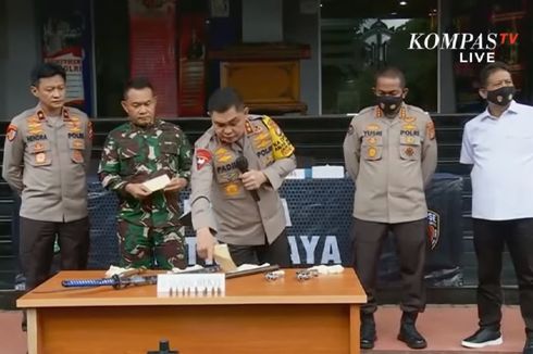 Polisi Sita Pedang hingga Senjata Api Kasus Penyerangan Laskar Khusus FPI