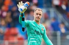 Ter Stegen Ingin Naikkan Gajinya agar Tepat di Bawah Messi