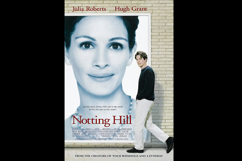 Notting Hill, Kisah Romansa Julia Roberts dan Hugh Grant, Tayang di Netflix
