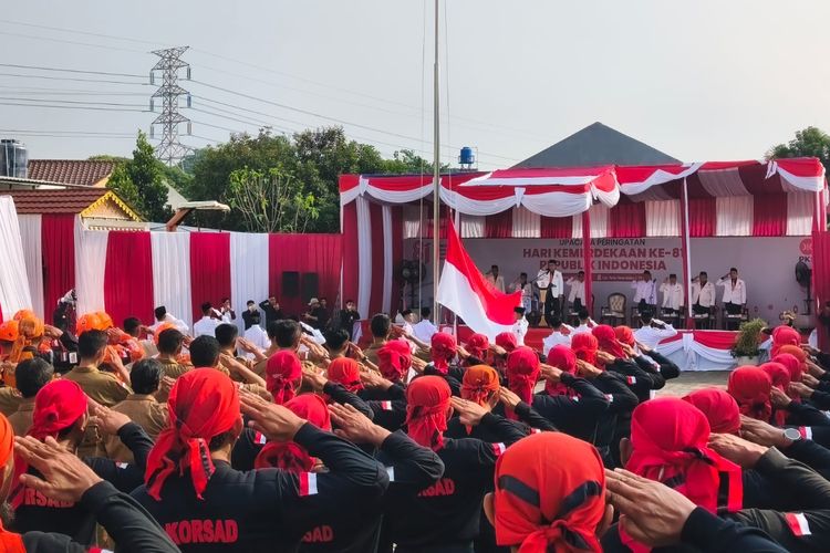 PKS Doakan Masyarakat NTT pada Upacara Peringatan HUT Ke-81 RI