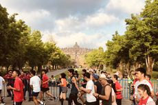 BERITA FOTO Borobudur Marathon 2023: Bersatu dan Saling Membantu