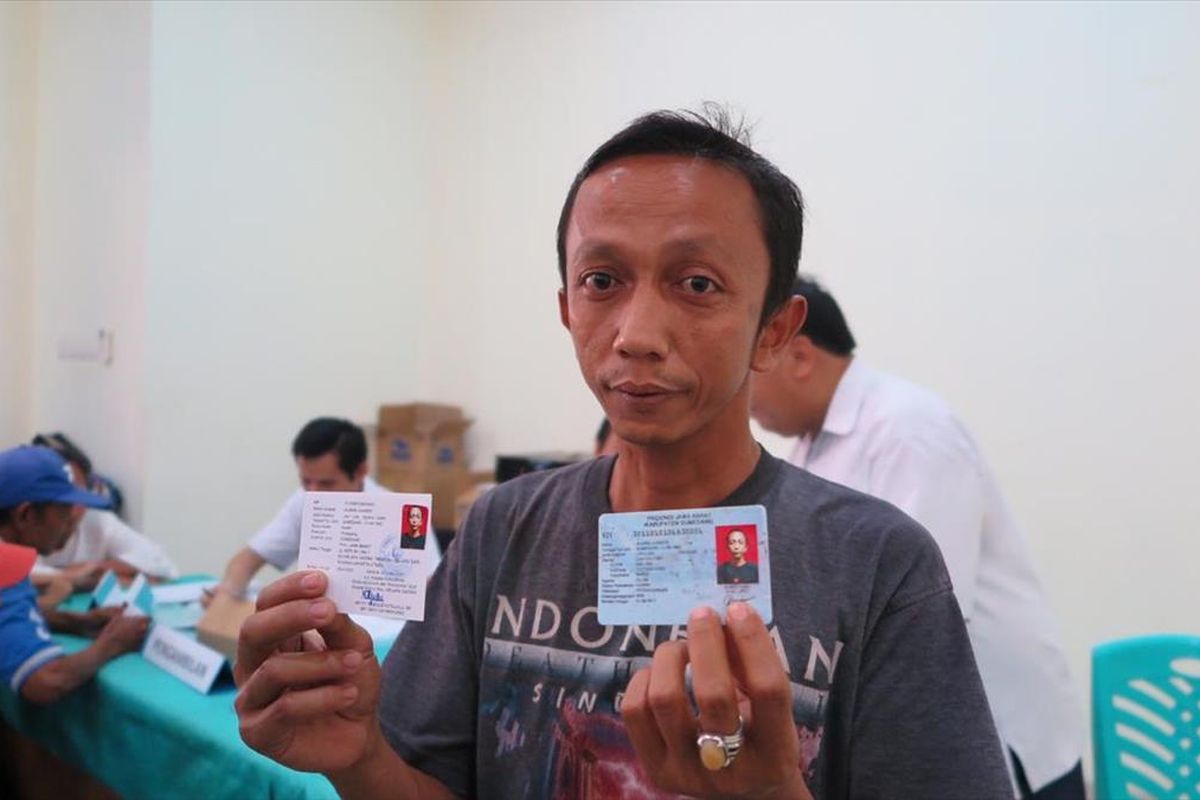 Warga Pendatang Baru Yang Mengurus SKDS di Pengangsaan, Kelapa Gading Jakarta Utara
