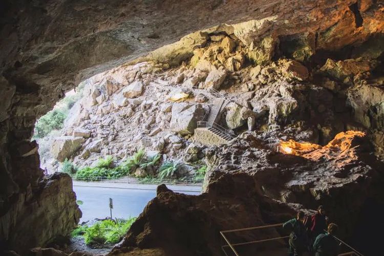 Jenolan Caves di Blue Mountains, Australia.
