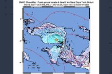 Gempa Terkini M 5,2 Guncang Teluk Bintuni Papua Barat Sudah 2 Kali Susulan