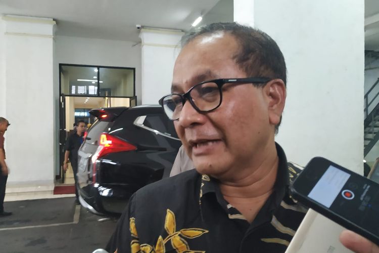 Sekretaris Jenderal KPU RI Arif Rahman Hakim di kantor KPU, Menteng, Jakarta Pusat.