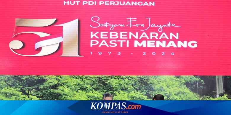 Hasto Persilakan Gibran dan Bobby Dengarkan Pidato Megawati di HUT Ke-51 PDI-P
