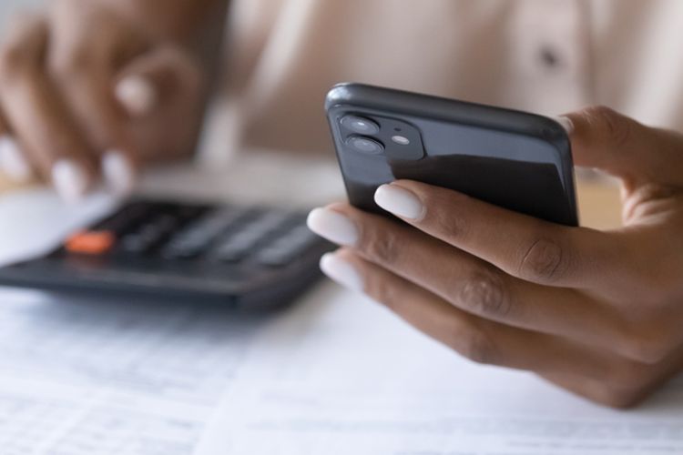 Ilustrasi pinjaman online (pinjol). 