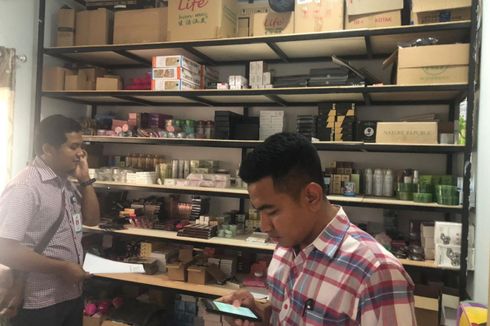 BPOM Gerebek Gudang Kosmetik Ilegal, Sita Produk Senilai Rp 860 Juta