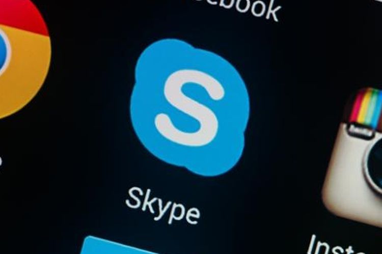 Ilustrasi Skype.