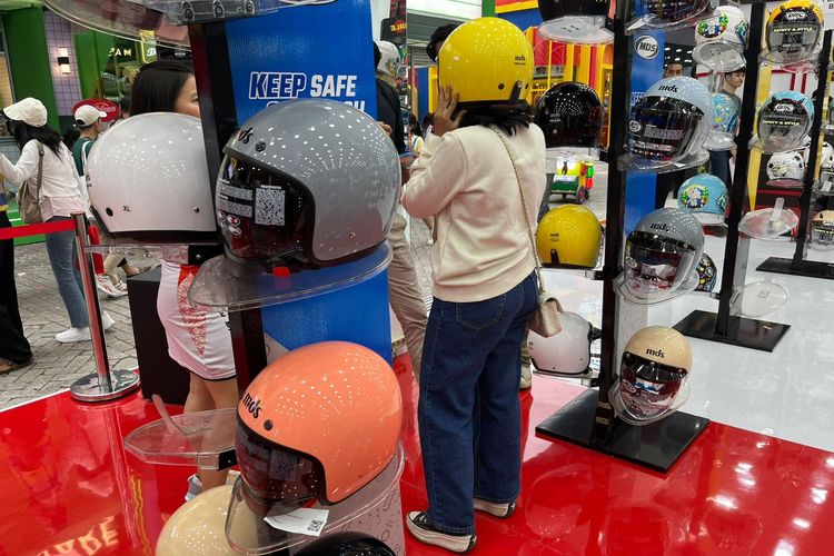 Pilihan helm murah di PRJ 2025