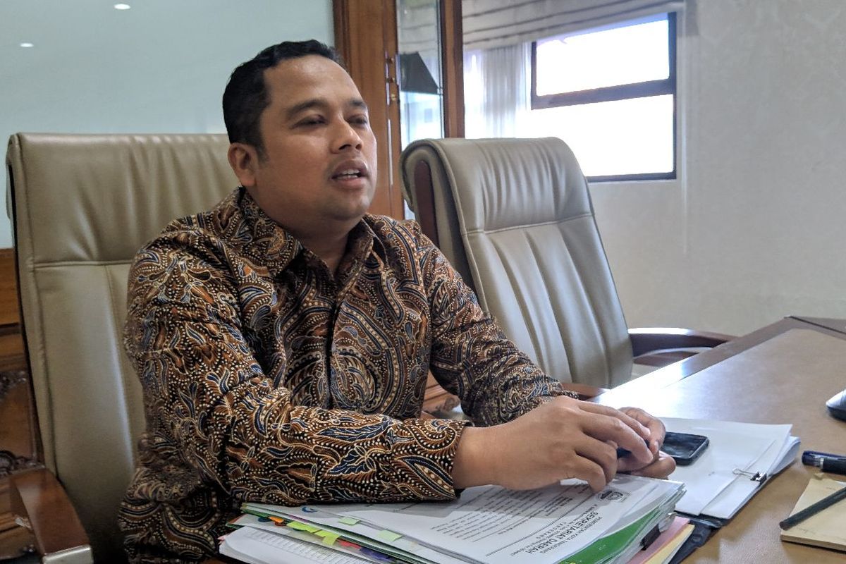 Wali Kota Tangerang Arief Wismansyah saat ditemui di Gedung Pusat Pemerintah Kota Tangerang, Kamis (16/1/2020)