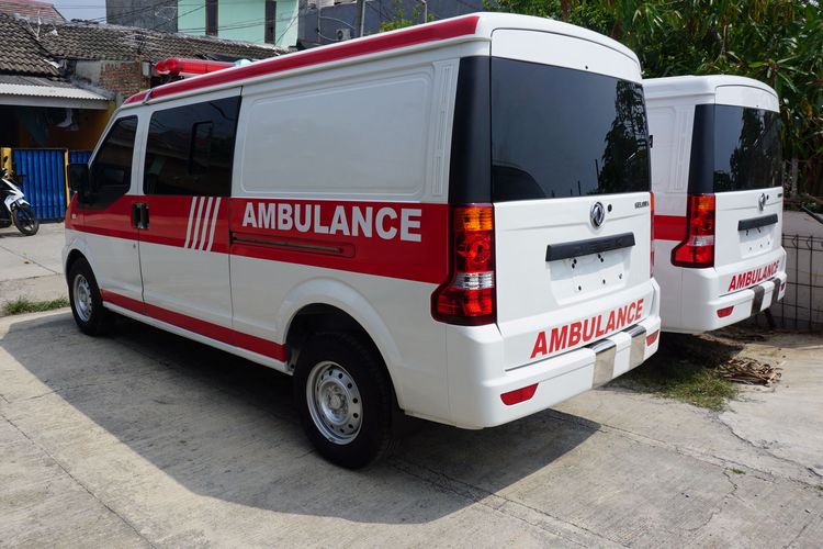 Ilustrasi DFSK Gelora varian ambulans.