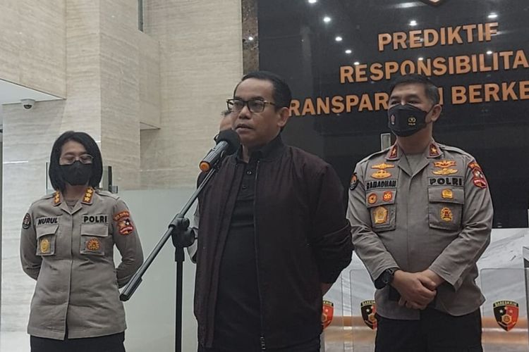 Direktur Tindak Pidana Umum (Dirtipidum) Bareskrim Polri Brigjen Andi Rian di Lobi Bareskrim Polri, Jakarta, Rabu (3/8/2022).