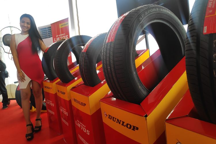 Dunlop menguji coba ban terbaru SP Sport LM705