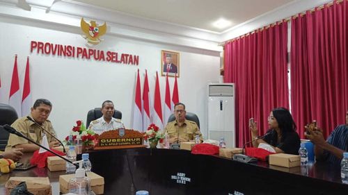 Maju Pilkada 2024, Pj Gubernur Papua Selatan Apolo Safanpo Ajukan Surat Pengunduran Diri