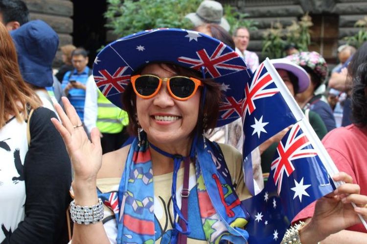 Biasanya di hari Australia Day juga digelar upacara bagi mereka yang menjadi warga negara Australia baru.