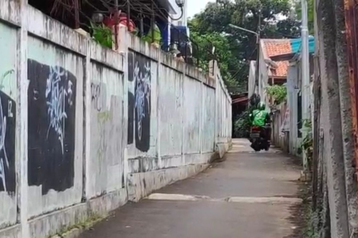 Lokasi tindak pelecehan seksual terhadap Y (18), siswi SMK oleh pengendara beratribuk ojek online di kawasan Pasar Rebo, Jakarta Timur, (Rabu (11/3/2020).