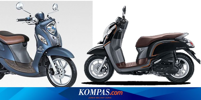 Menarik Mana Scoopy Atau Fino Grande Halaman All Kompas Com