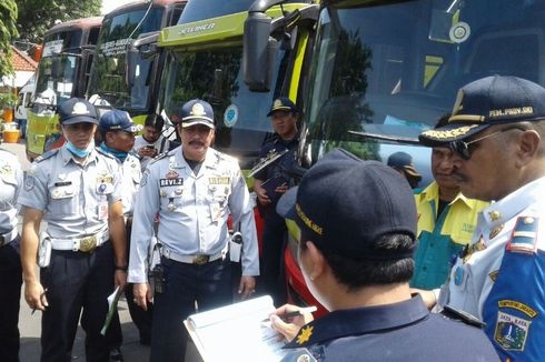 Banyak Angkutan Lebaran di Terminal Kalideres Tak Miliki Alat Kelengkapan Kendaraan