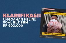 INFOGRAFIK: Unggahan Keliru soal Bantuan Langsung Tunai BBM Rp 600.000