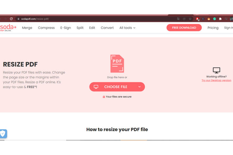 cara ubah ukuran file pdf 