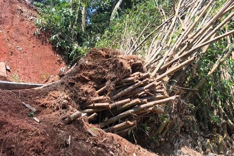 Longsor di Pamulang Tangsel Diduga Dipicu Tidak Ada Drainase
