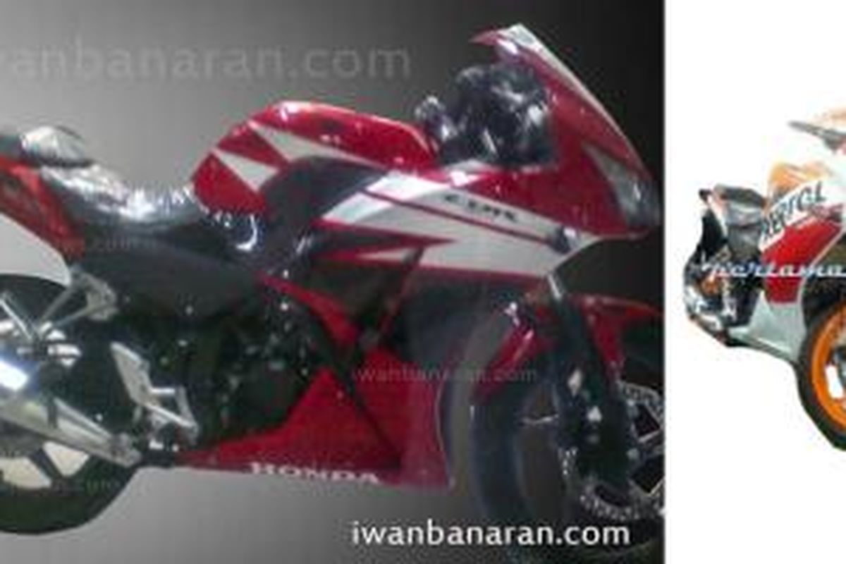 Bocoran tampang Honda CBR150R lokal yang diunggah para blogger.