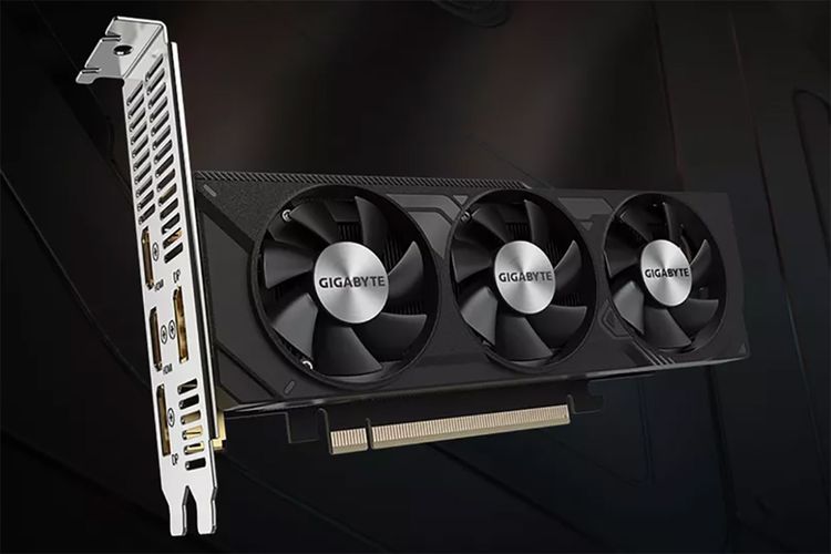 Gigabyte Rilis Kartu Grafis GeForce RTX 4060 Low Profile Dengan 3 Kipas